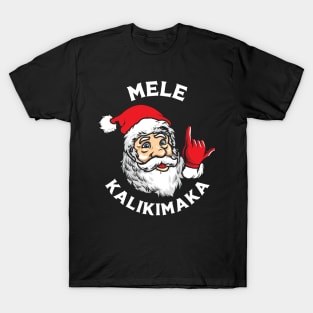 Mele Kalikimaka Hawaiian Christmas T-Shirt